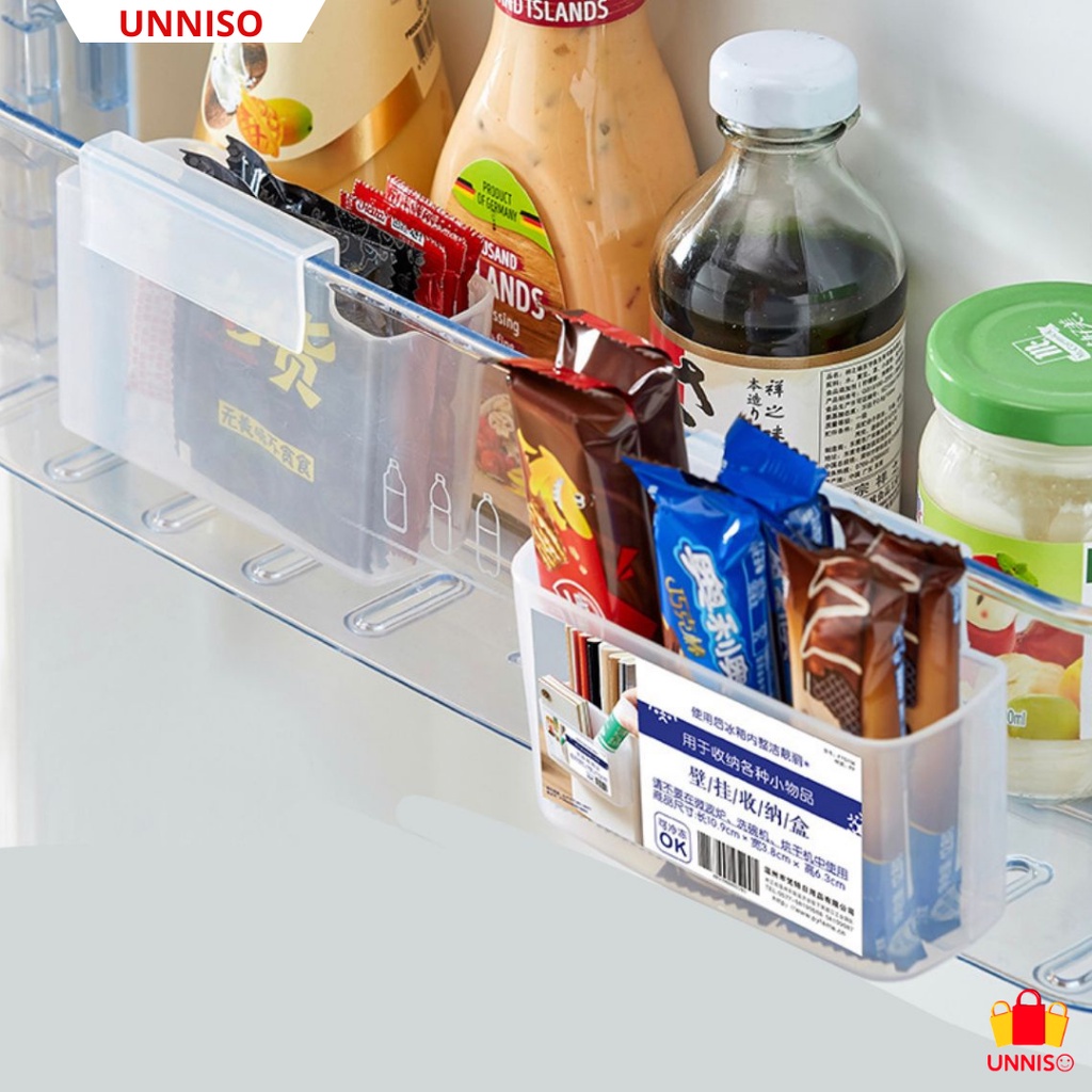 UNNISO - Box Storage Freezer Wadah Tempat Bumbu RK3