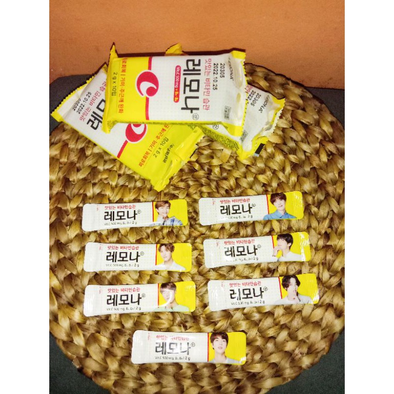 Vitamin c Lemona x BTS pilih member