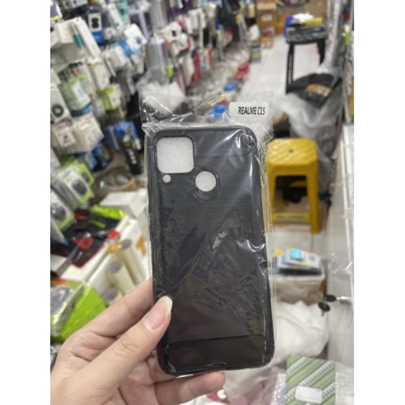 SOFTCASE IPAKY KARBON REALME C15/C12