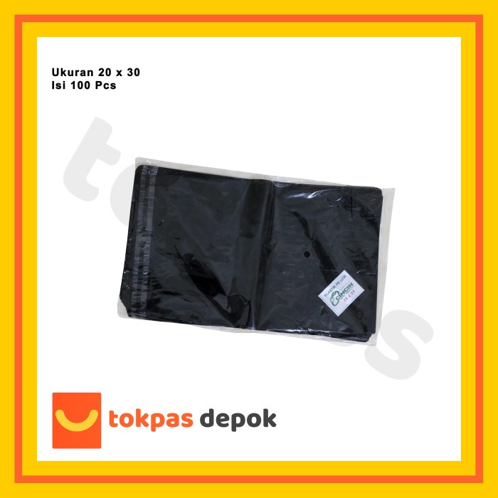 

Ginger- Plastik Polymailer 20 x 30 Isi 100 pcs Plastik Packing Warna - Hitam