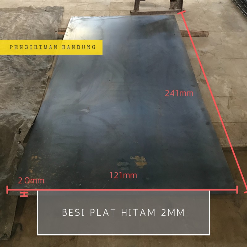 Besi Plat Hitam 2.0mm
