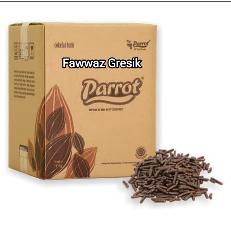 1 Dus karton Meses Coklat Parrot Enak / Meses - mesis - meises Parrot Coklat