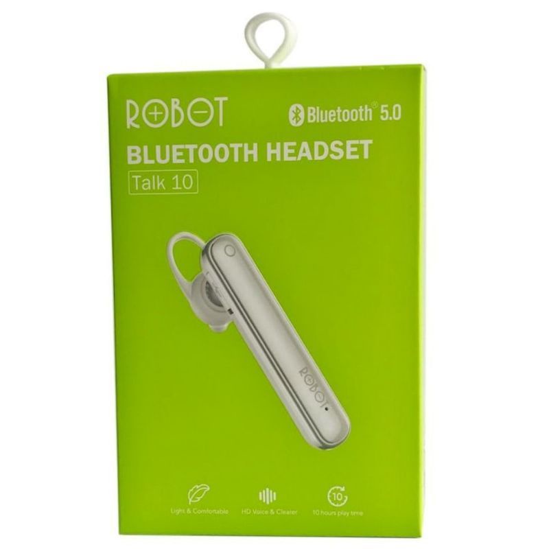 Robot Talk10 / Talk 10 Bluetooth 5.0 Headset Robot Original (spt R3 / Vivan Chat100)