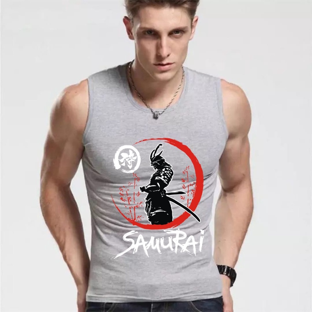 Singlet Samu /  kaos dalam pria / singlet terlaris - mukzhop