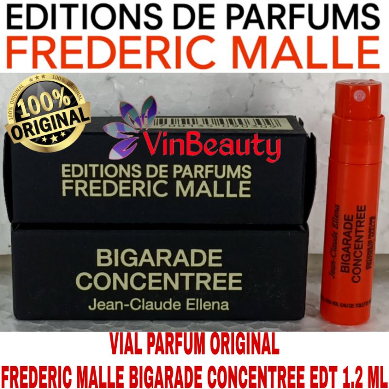 Vial Parfum OriginaL Frederic Malle Bigarade Concentree EDT 1.2 ml For Unisex Murah