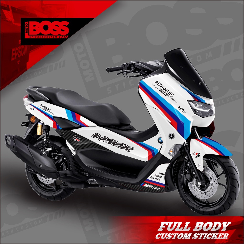 Decal Sticker New Nmax 2020 2021 Full Body motif livery bm