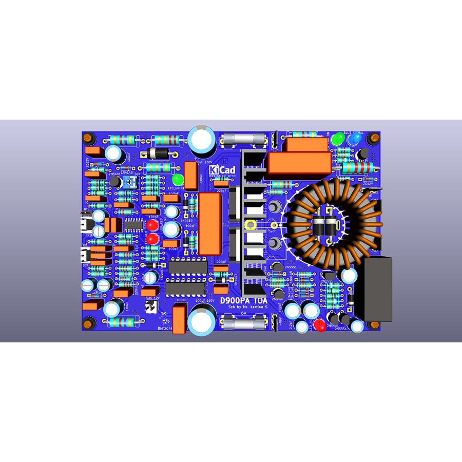 PCB D900PA TOA Dauble Layer