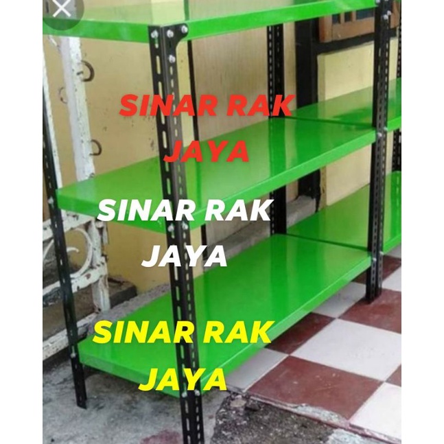 

RaK besi siku lubang super kokoh Anti rayap panjang 100 Lebar 40 Tinggi 100 3 susu shelving