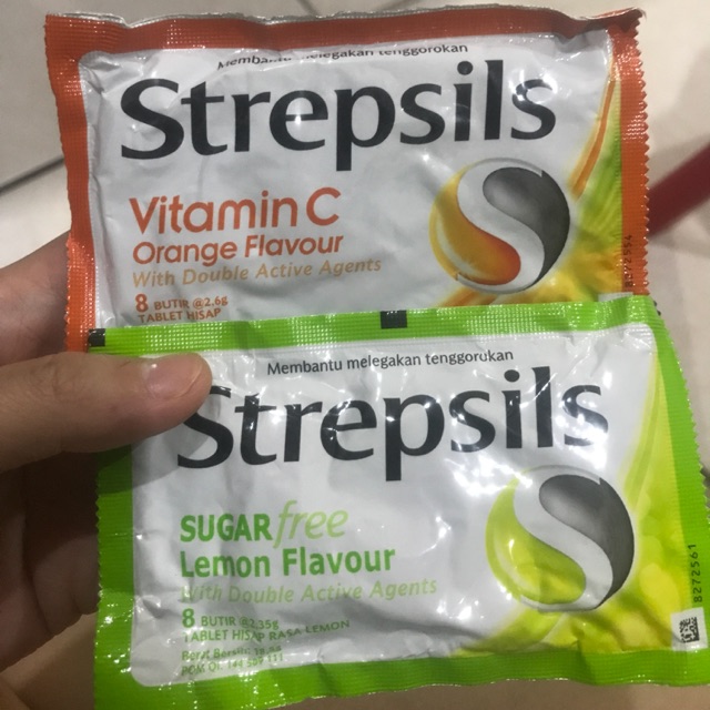 

Strepsils per sach isi 8 butir