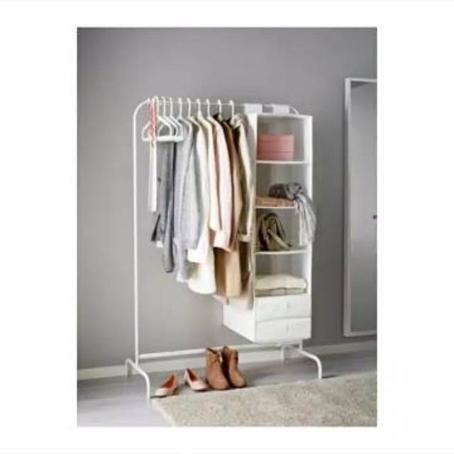 IKEA MULIG Rak Gantung Baju/Gantungan Baju /Gantungan Celana
