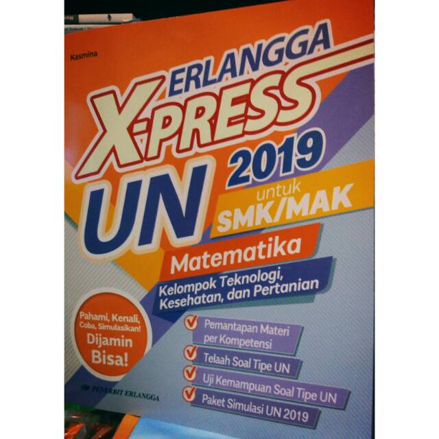 Xpress Un Smk 2019 Matematika Smk Teknologi Kesehatan Pertanian