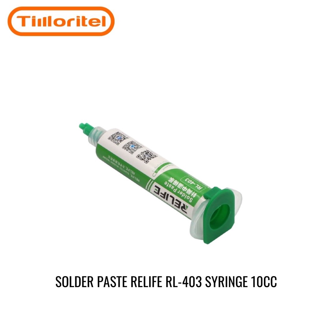 SOLDER PASTA RELIFE RL-403 SYRINGE 10CC