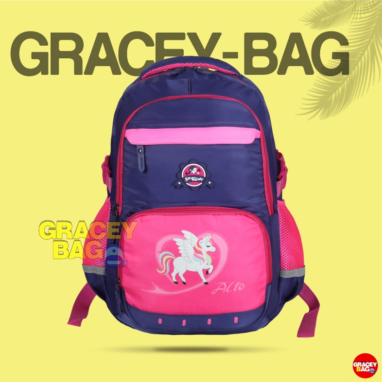 GB- 73621E Tas Ransel Anak Perempuan / Remaja Silvergirl