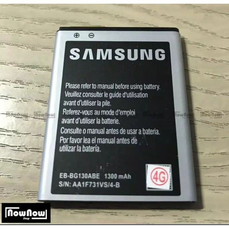 Batre Baterai Batu Samsung Young 2 G130 / G130h Original