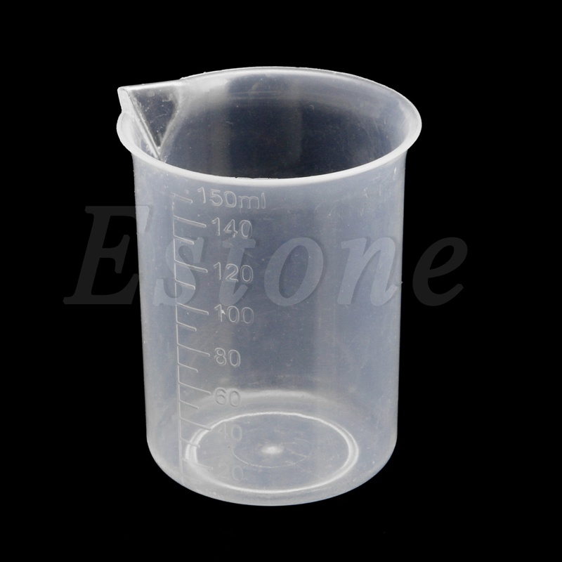 Gelas Ukur Plastik Mary150 /250 /500 /1000/2000ML Jug Pour Spout Surface Dapur 1Pc