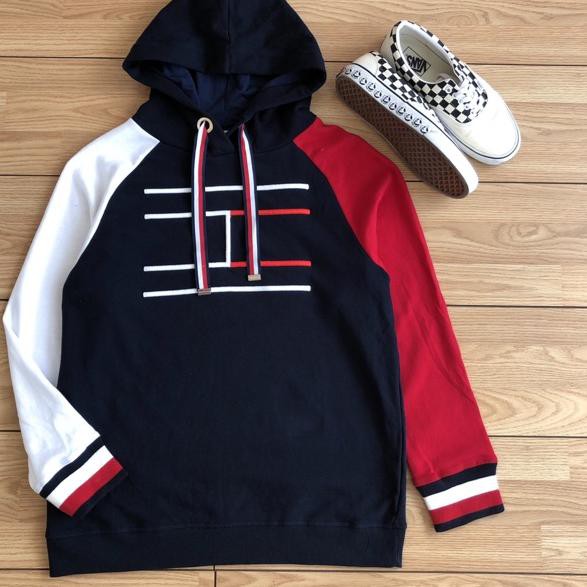 tommy hilfiger velvet hoodie