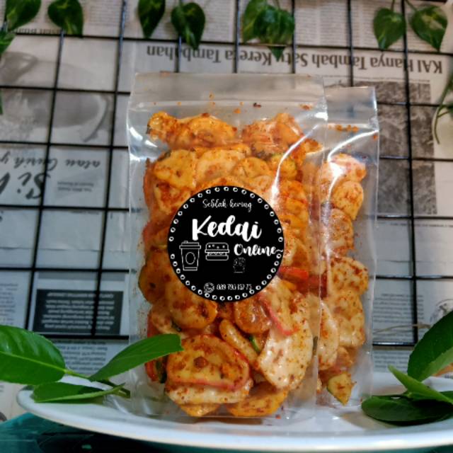 

Seblak kering/kerupuk bantet