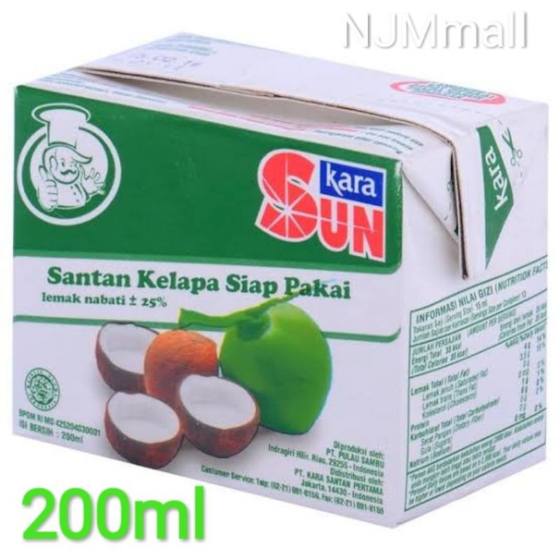 

KARA Sun Kara Santan Kelapa 200ml