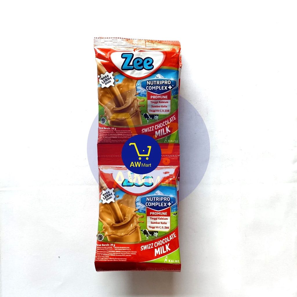 SUSU ZEE RENCENG ISI 10 SACHET X 39GRAM - SUSU BUBUK ZEE