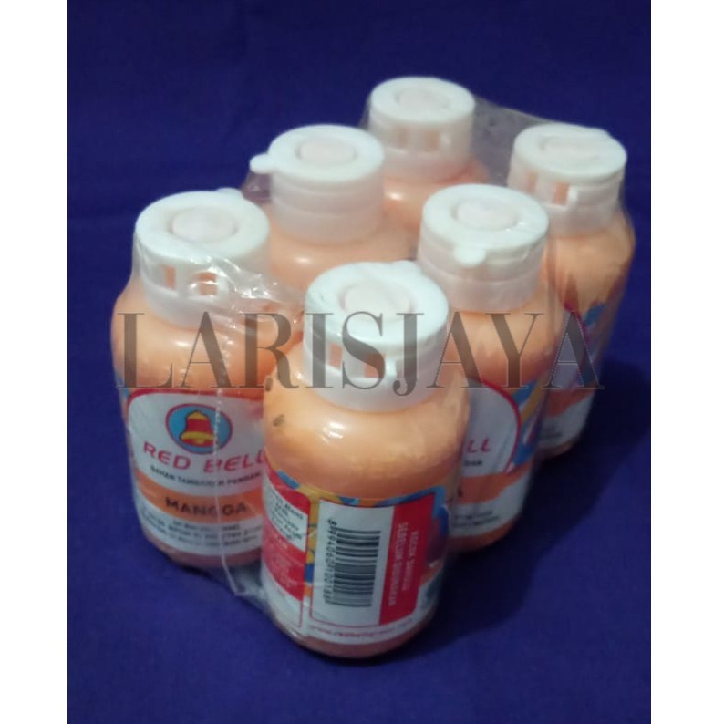 

PROMO NIH!!! PERISA DAN PEWARNA MAKANAN [ RASA MANGGA ] REDBELL 55 ml
