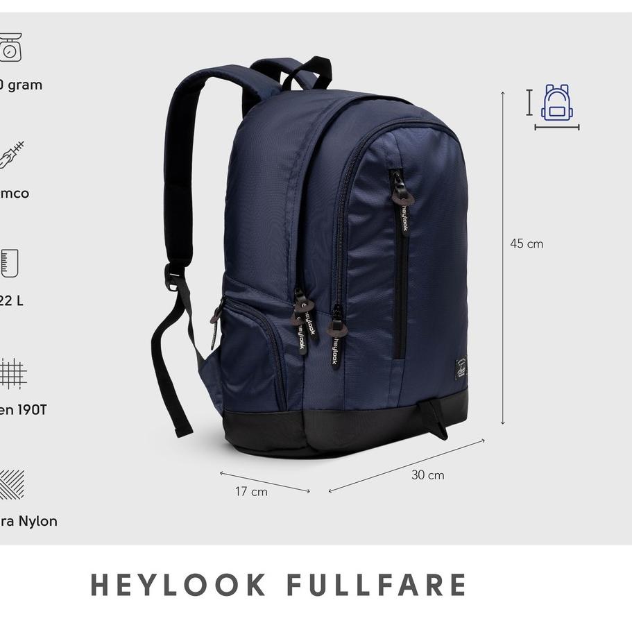 ❆❝ [BISA COD] Tas Ransel Pria Wanita Backpack Fullfare Eiger Tnf Tas Punggung Laptop Pria Wanita  ⭐B