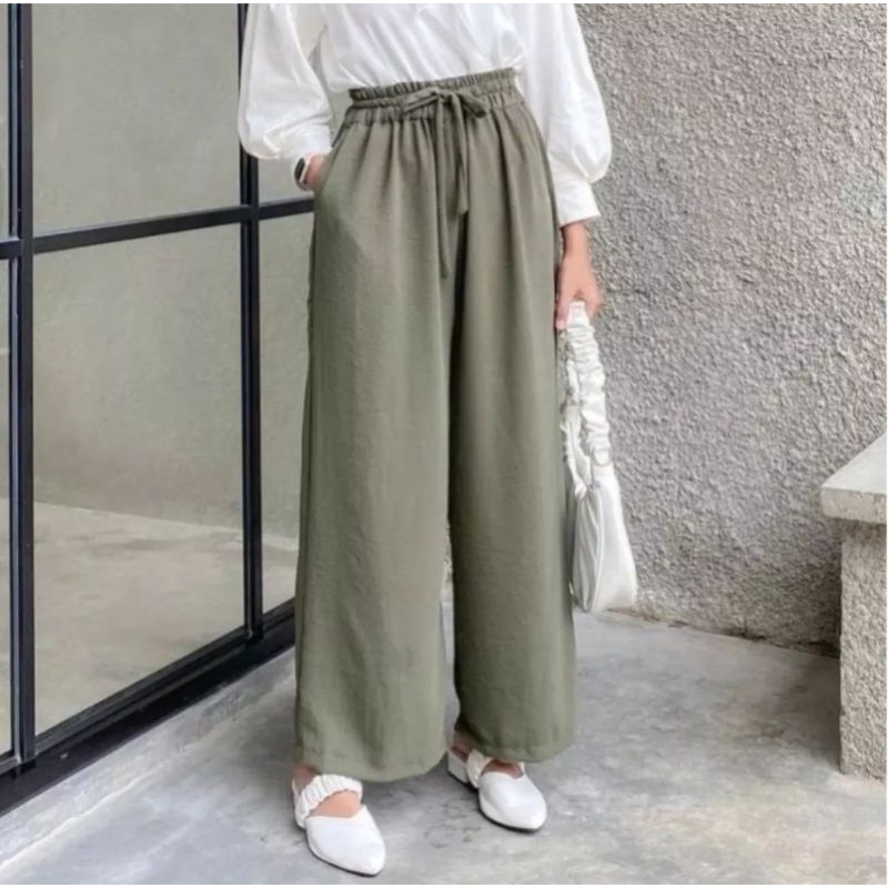 KULOT CRINKLE POLOS / KULOT WANITA PREMIUM/ KULOT PREMIUM / KULOT COMFY/ CELANA KULOT / KULOT BASIC / KULOT TALI