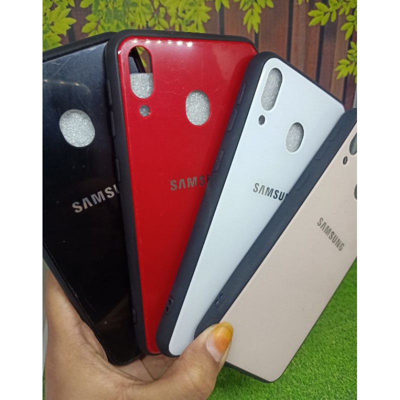 Softcase mirror samsung M20 / softcase crack ume