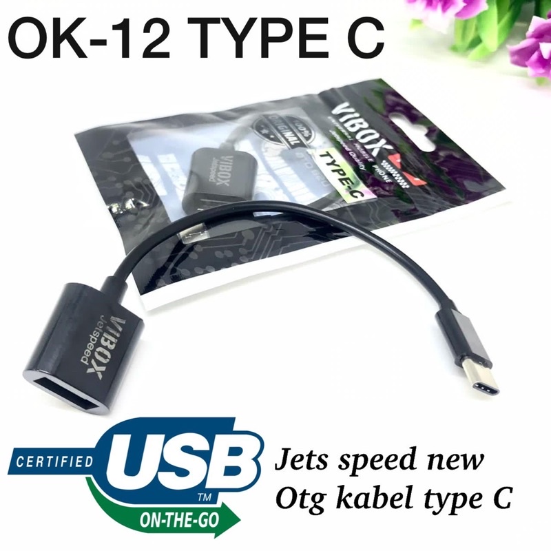 OTG KABEL TYPE C OK12 TYPE C VIBOX JETSPEED OTG KABEL VIBOX OK12 TYPE C