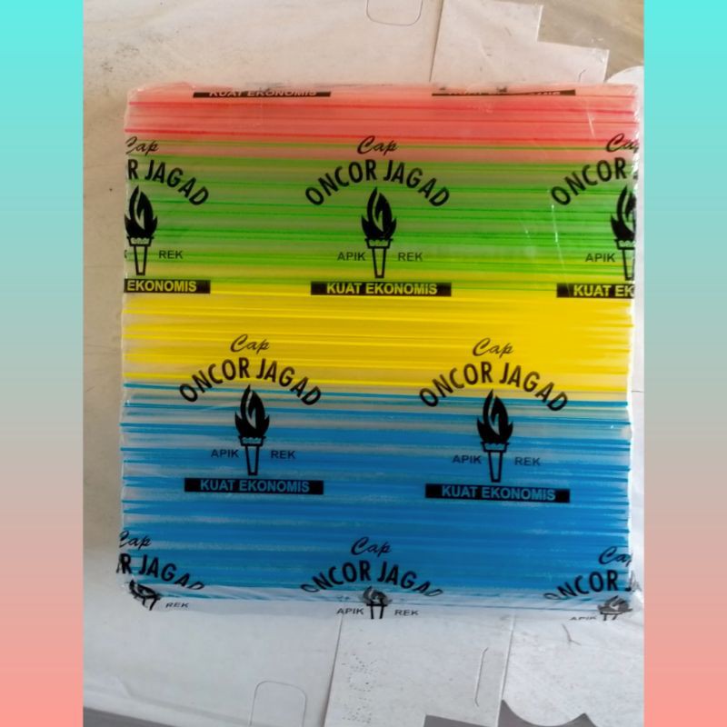 GROSIR sedotan pop ice, sedotan jus buah, sedotan plastik, sedotan murah oncor jagad tebal bening
