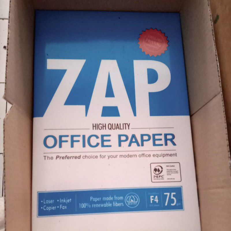 

Zap Paper/Copy Excellent F4 (Legal )