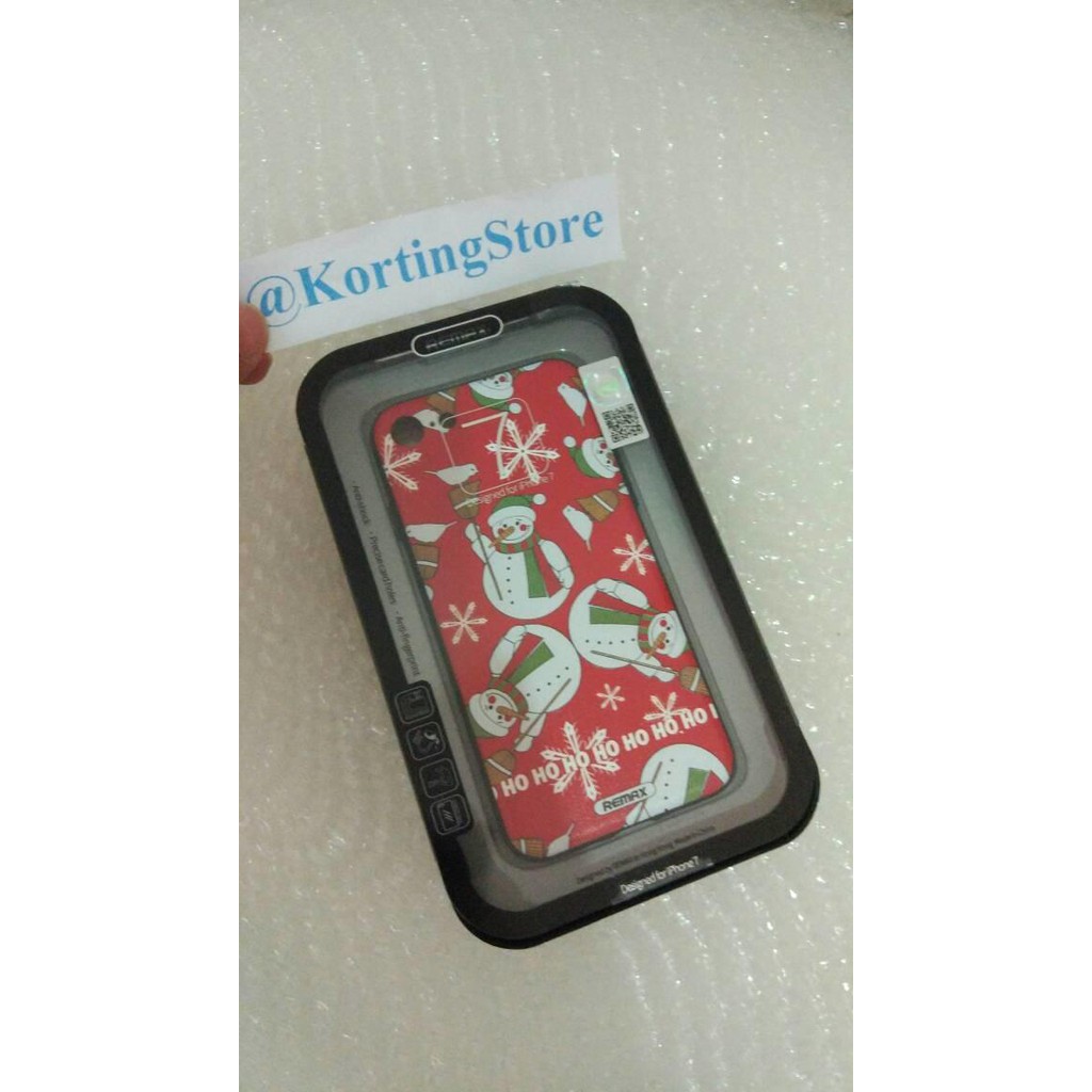 Remax Case Iphone 7 | 7 Plus Casing Merry Christmas Original Rm-346