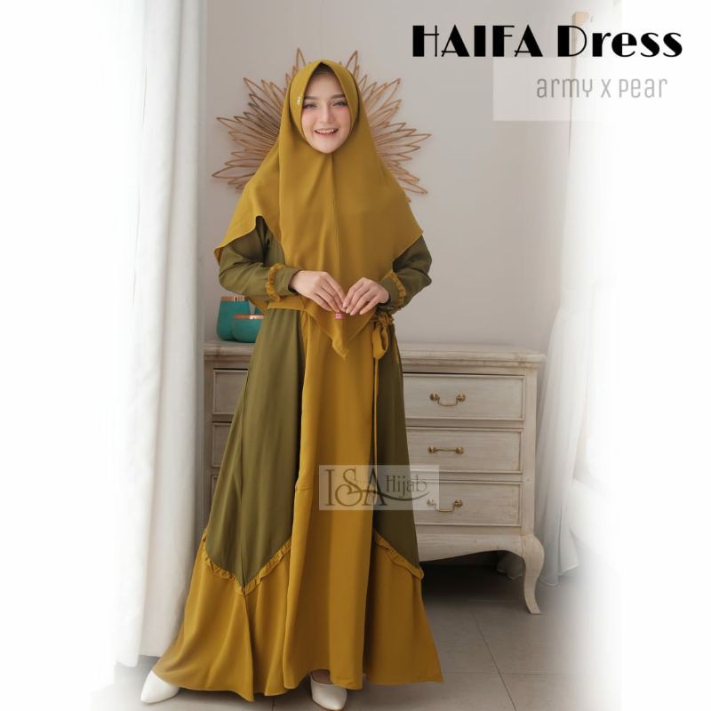 haifa dress by isa hijab original