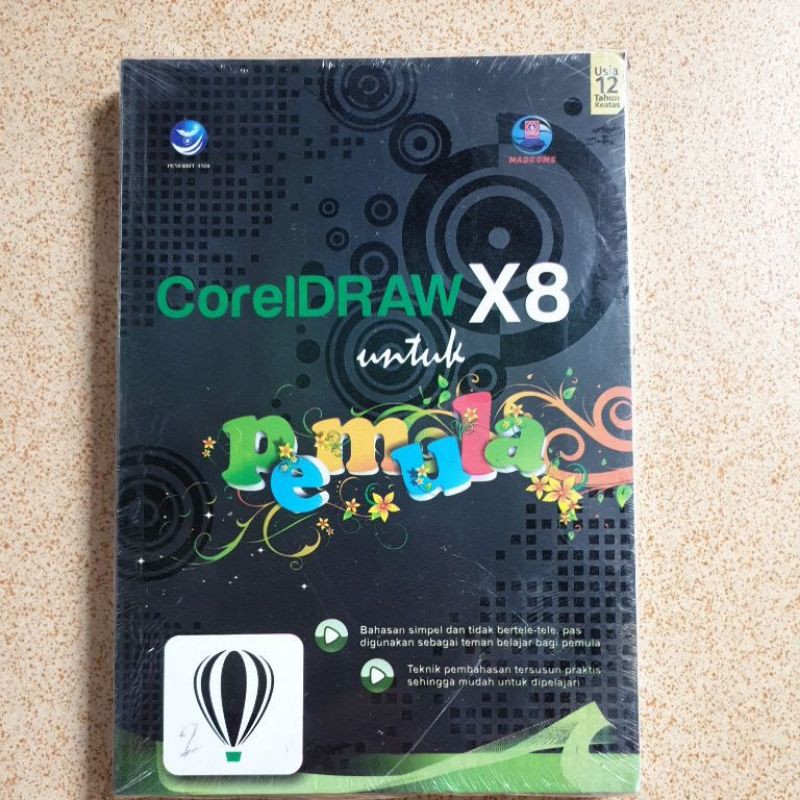 ORIGINAL CORELDRAW X8 UNTUK PEMULA