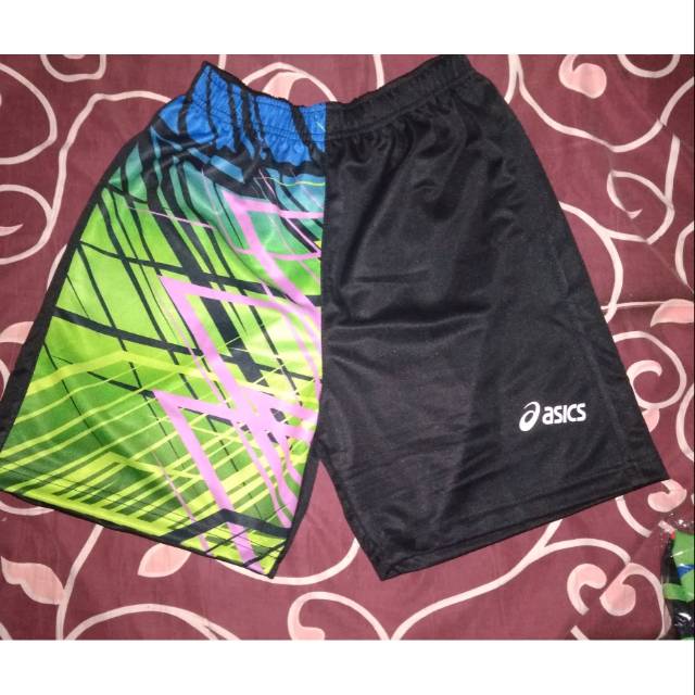Celana volly asics printing