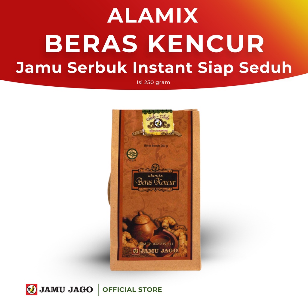 

Alamix Beras Kencur Minuman Herbal Serbuk Instan Siap Seduh