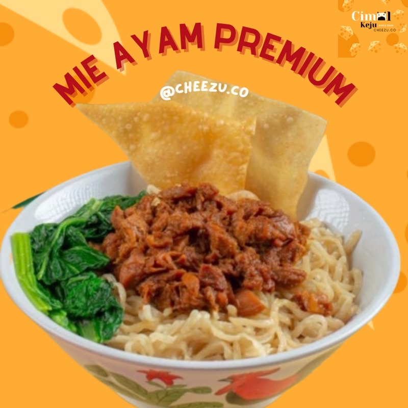 

MIE AYAM PREMIUM HOMEMADE INCLUDE BUMBU, SAUS DAN TOPPING KEMASAN VAKUM