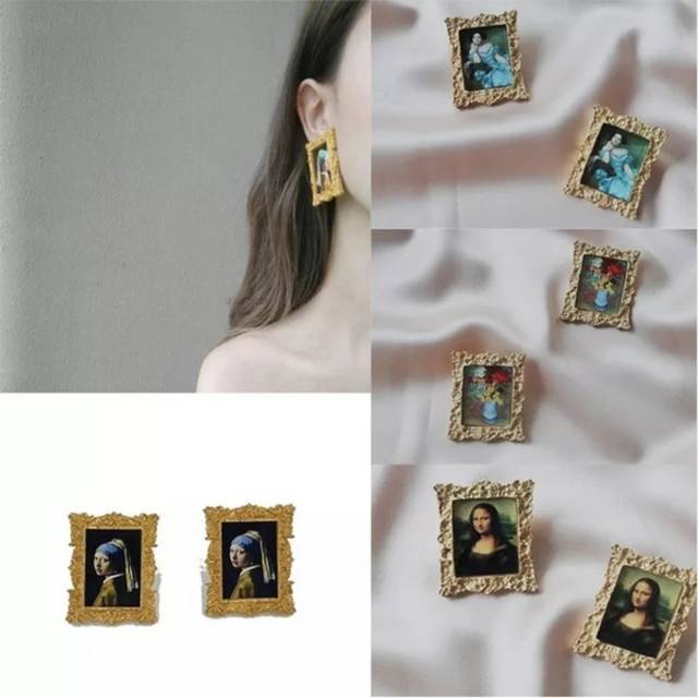 Anting tusuk monalisa