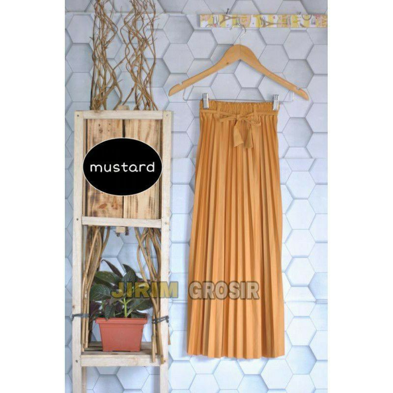 PLARIA SKIRT//ROK PLISKET PAYUNG PREMIUM //REAL PICK