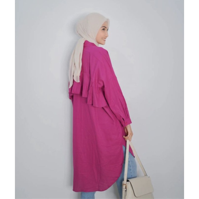 BEFAST - ZEC OOTD Wanita Tunik AFIY / Layna Tunik RAYON DIAMOND / Tunik Jumbo Wanita Remaja / Fashion Wanita Muslimah / Tunik Polos Formal / Tunik Casual Wanita / Terbaru / Termurah