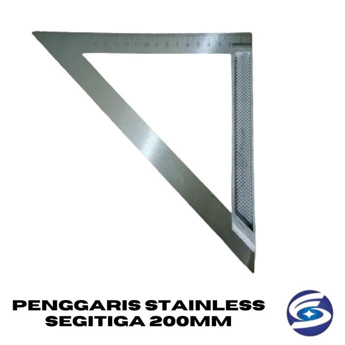 

Penggaris Stainless Segitiga 200mm / Penggaris Siku Segitiga 20cm ptfutur57 Segera Dapatkan