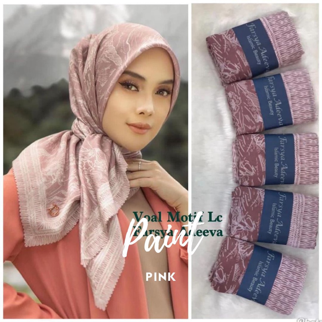 POUCH Jilbab Voal Motif Premium Part 2 Uk 110x110 Jilbab Motif OSKARA Azara