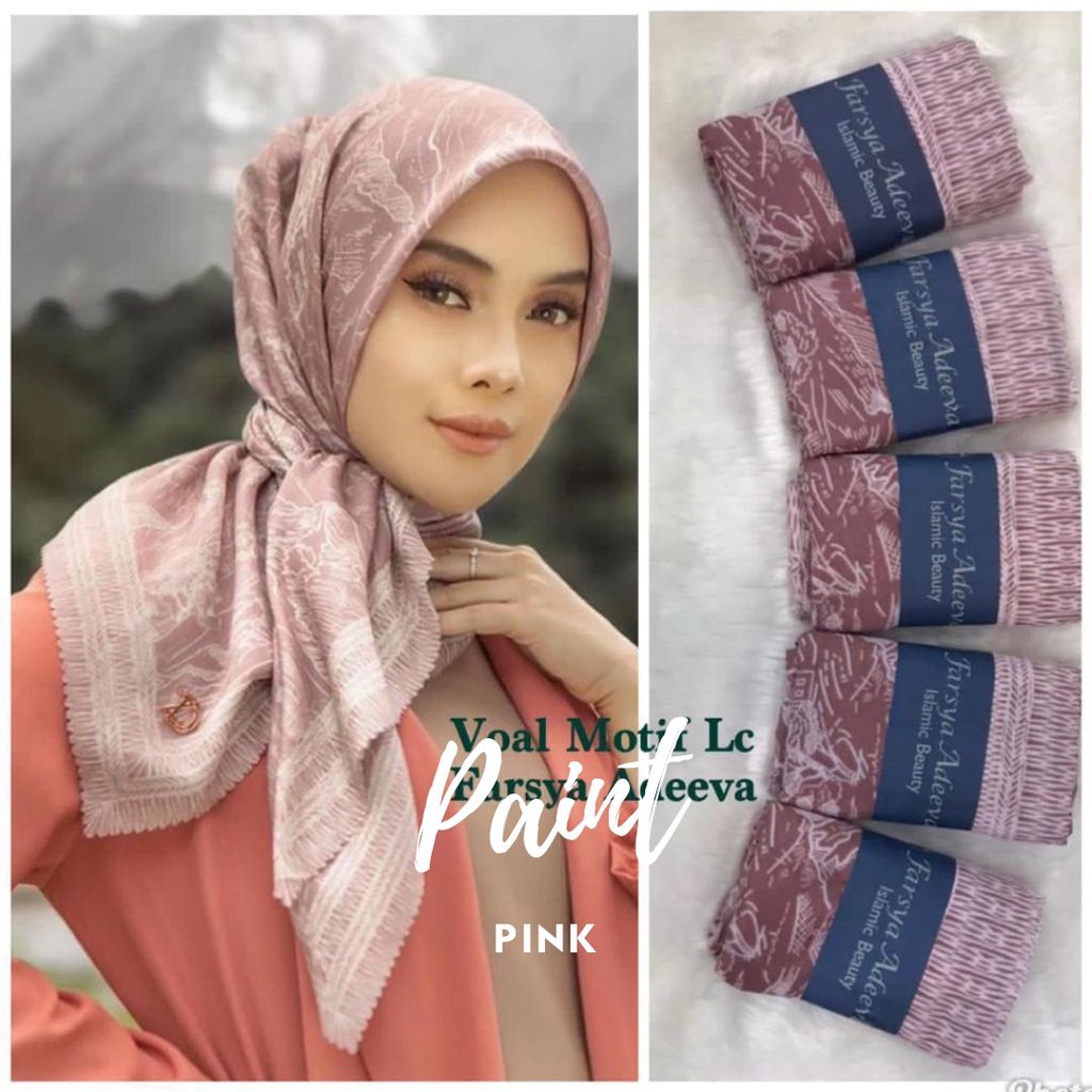 Jilbab Voal Motif Premium Uk 110x110 Jilbab Motif Bahan Voal Premium Part 3