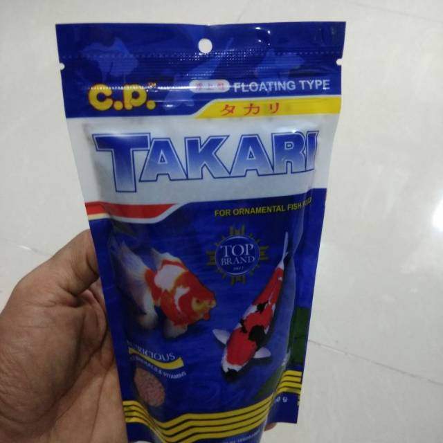 

Pelet takari pakan maskoki/louhan/mas koi/ikan hias