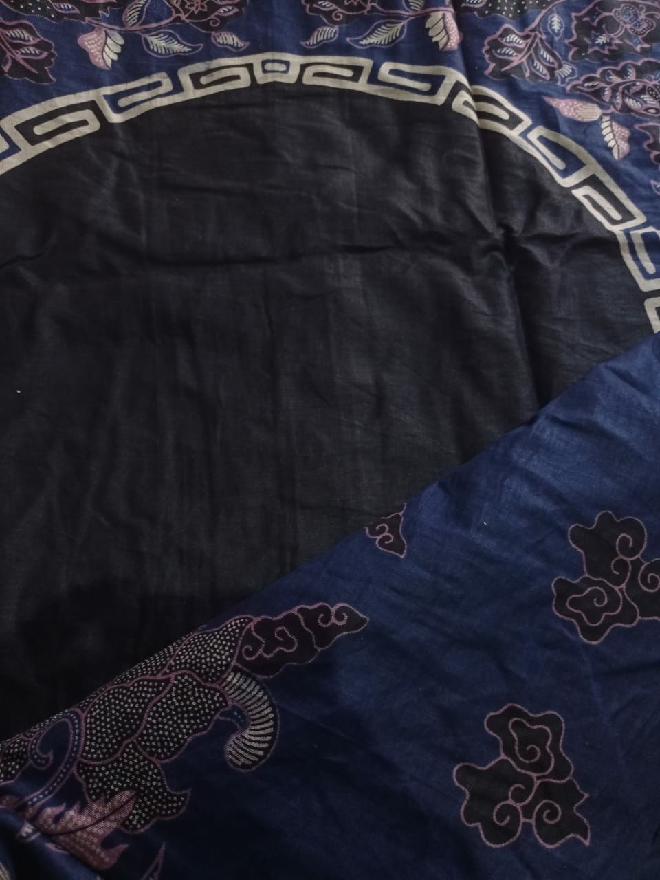 Kemeja Batik Spesial Navy / Batik Pria Lengan Panjang / Baju Batik Pria / Seragam Batik