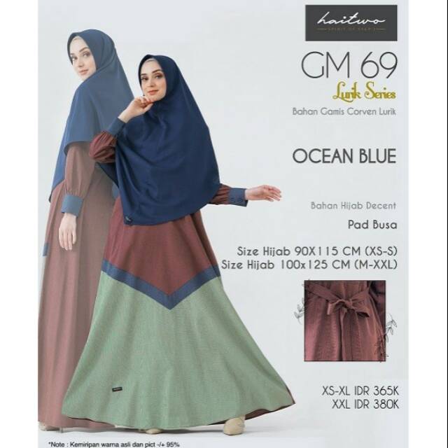 Set Gamis Haihai Haitwo GM 69
