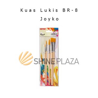 Kuas Lukis Brush Set Joyko Br 1 Kuas Cat Air Acrylic Poster Joyko Shopee Indonesia