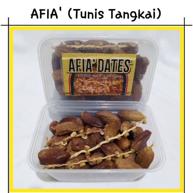 

Kurma Tunis Tangkai | Afia' Tunisia dates