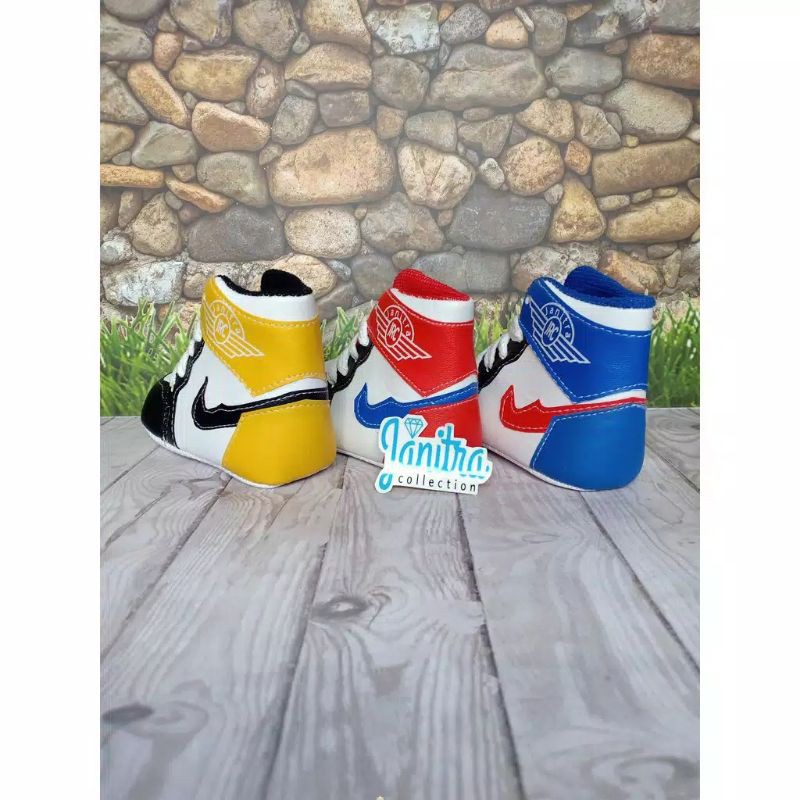 Sepatu sneakers air jord@n prewalker sepatu bayi boot belajar jalan merangkak