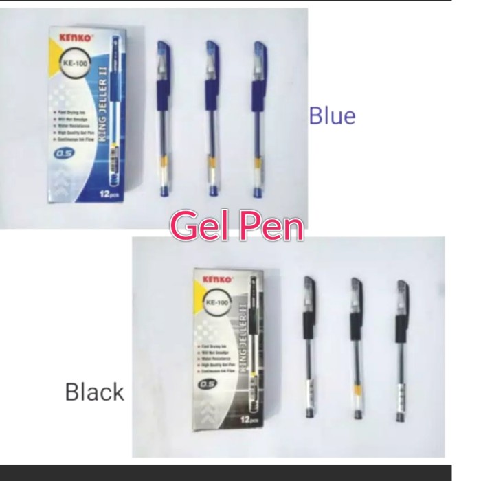 

Star Pen Gel 0.5Mm Kenko/Lusin Bagus