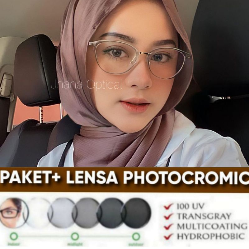 KACAMATA M.T 1770  FREE LENSA PHOTOCROMIC minus/cylinder